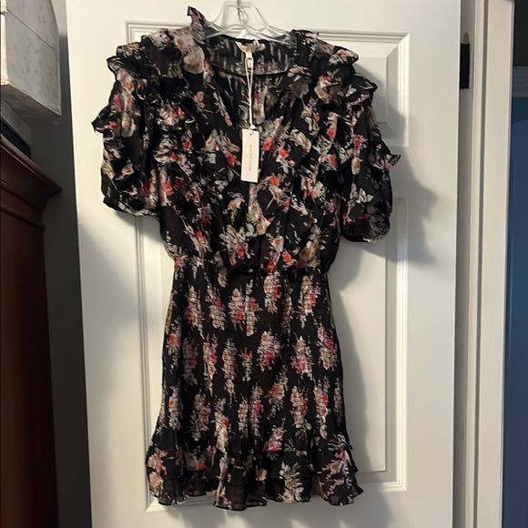 Floral Ruffle Dress - Picture 1 of 4